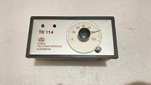 NORIS TACHOMETERWERK TK 114 TYPE TK114/121.8 RELAY NR:LK6009 - Picture 1 of 5