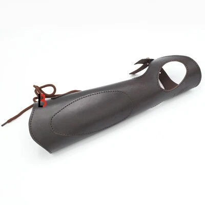 Cowhide Leather Archery Bracer Glove Arm Guard Who holds Bow in The Left Hand - Image 1 of 4