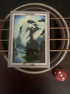 Bob Ross Collectable Card #23 Glacier Lake 2023 Cardsmiths - Picture 1 of 2