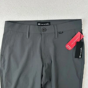 Pantalones Travis Mathew Para Hombre 30 Gris Majestic X Jugadores Golf Rendimiento Elastizados - Imagen 1 de 10