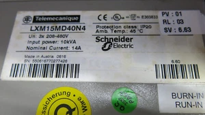 Schneider Electric Telemecanique LXM15MD40N4 Lexium 15 MP Servo Controller - Bild 1 von 9
