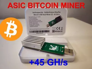 Bitcoin & cryptocurrency Asic USB miner GekkoScience 2Pac Bitman SHA-256 45 GH/s - Imagen 1 de 8