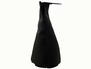 CITROEN BERLINGO I (1996-2006) Soufflet Levier De Vitesse Cuir - Couture Nero - Picture 1 of 1
