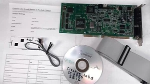 Sound Blaster SB16 CT2950 + cables drivers docs Tested Good, Creative Labs ISA - Picture 1 of 8