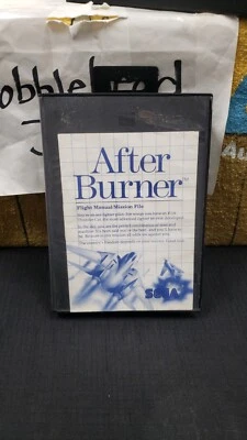 AFTER BURNER SEGA MASTER SYSTEM VIDEO GAME HAS MANUAL MISSING COVER ART - Image 1 of 4