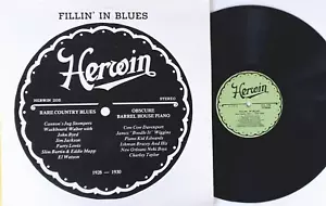 Fillin' In Blues LP Furry Lewis, Washboard Walte, Charley Taylor, Jim Jackson - Picture 1 of 3