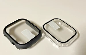 Foamia 2 Pack Case for Apple Watch Ultra 3-2-1 Unused 1 Black 1 Clear Cover 42mm - Photo 1 sur 7