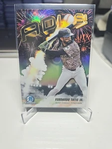 2025 Bowman Chrome Adios! FERNANDO TATIS JR. AD-7 San Diego Padres Card - Picture 1 of 2