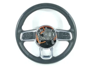 JEEP WRANGLER 2021 2.0 L AWD AUTO 280kw Leather Steering Wheel With Switches OEM - Picture 1 of 16