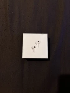 Apple AirPods Pro 2nd Generation Earbuds with MagSafe Charging Case USB-C, White - Picture 1 of 5