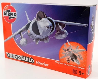 Airfix 23cm Largo Modelo Avión J6009 - Harrier Kit Construcción Rápida Foto 1 de 4