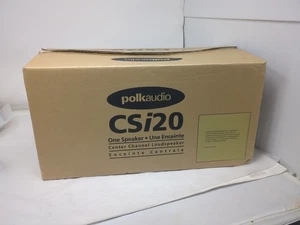 Polk Audio CSi20 Center Channel Home Theater Speaker Black Excellent Cond. - Picture 1 of 10