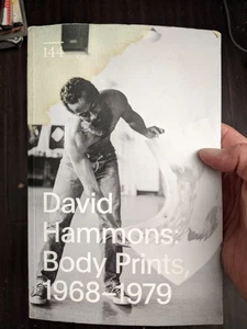 Water Damaged DAVID HAMMONS BODY PRINTS 1968-1979 book Drawing Papers 144 - Picture 1 of 5