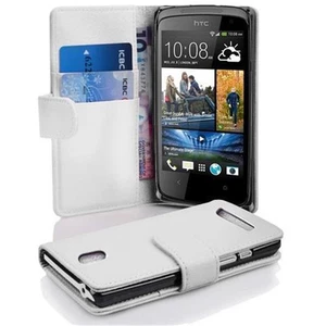 Funda protectora para HTC Desire 500 Cover Case funda estuche tarjeteros - Imagen 1 de 11
