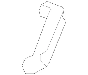 Genuine GM Rear Trans Mount Front Bracket 12595067 - Picture 1 of 2