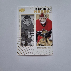 Dominik Hasek #95 2024-25 Tim Hortons Upper Deck Hockey Card - Picture 1 of 2
