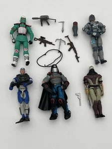 GI Joe 2000s Era Lot of 5 Action Figures Weapon Accessories Not Complete - Picture 1 of 16