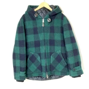 Schott RANCHER Zip Up Jacket M63111 Casual Hooded Parker Men 38 Green Outerwear - Picture 1 of 8