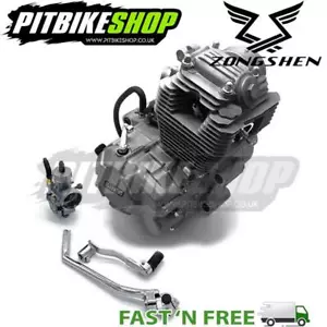 Zongshen 250cc Motorcycle Engine Electric Start Manual Air Cooled Dirt Road Bike - Picture 1 of 8