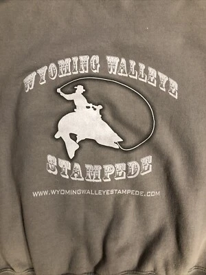 Jackson Hole Wyoming Walleye Stampede L Sudadera con Capucha Pesca Sendero Torneos Foto 1 de 4