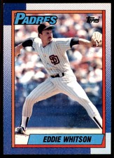 1990 Topps Eddie Whitson Baseball Cards #618