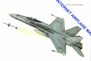 AVIATION ART McD CF-18 HORNET CANADIAN ARMED FORCES No.3 CFB COLD LAKE ALBERTA - Picture 1 of 1