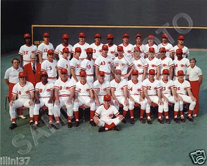 1975 CINCINNATI REDS BIG RED MACHINE WORLD SERIES CHAMPIONS 8X10 TEAM PHOTO - Picture 1 of 1