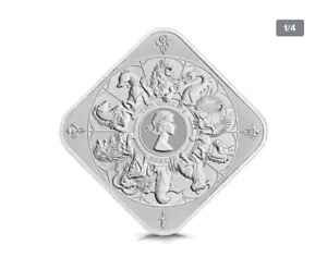 (2025) 10oz Queens Silver Beast Completor Royal Mint - Picture 1 of 7