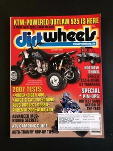 Dirt Wheels Magazine October 2006 - Picture 1 of 2
