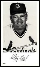 1988 St. Louis Cardinals Photocards Whitey Herzog #NNO