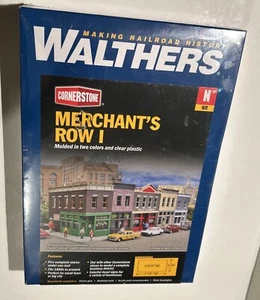 JUEGO DE CONSTRUCCIÓN WALTHERS CORNERSTONE MERCHANTS FILA I TOWN SHOP ESCALA N 933-3850 NUEVO - Imagen 1 de 4