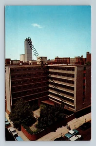 Postcard Berkeley Residence Club Boston YWCA Massachusetts Aerial View - Picture 1 of 2