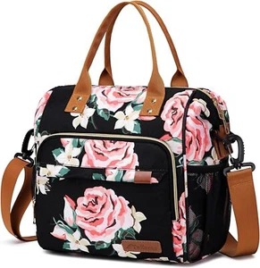 Lunch Box for Women Adult Insulated Lunch Bag for Female Teacher Nurse Mom Fa - Picture 1 of 9