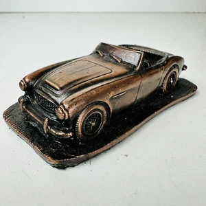 Austin Healey 3000 Heavy Metal Car Sculpture Ornament - Approx 1:43 Scale - Picture 1 of 4