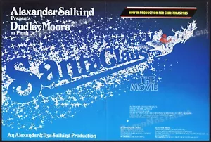 SANTA CLAUS: La película - Anuncio comercial original 1984 / póster_ Dudley Moore_ 1985 - Imagen 1 de 1