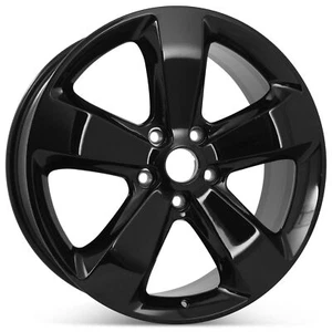 New 20" Alloy Wheel for Jeep Grand Cherokee 2015 2016 Gloss Black Rim 9137 - Picture 1 of 4