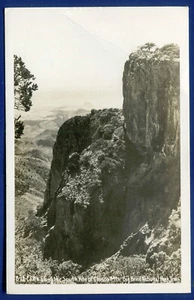 BIG BEND National Park Texas Cliffs South Rim Chisos Mtns Photo Postcard B093 - Picture 1 of 2