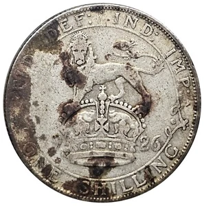 1926 UK Great Britain 1 Shillings Silver Coin King George V PM0912 - Picture 1 of 2