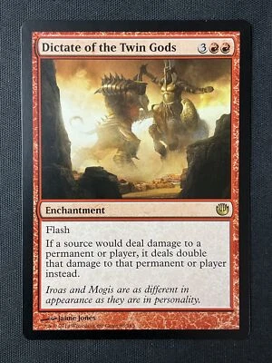 MTG Journey Into Nyx #93 Dictate of the Twin Gods NM - Image 1 of 2