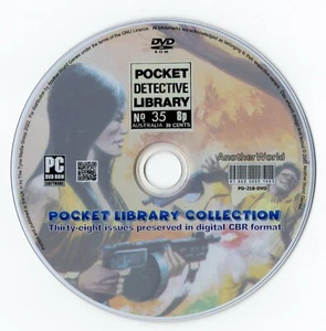 Pocket Detective Library - Comic Book Collection on Disc - 38 Issues on DVD-ROM - Imagen 1 de 5