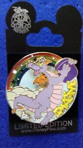 Disney Figment & Rainbow White Glove LE 500 Spinner 2008  MINT Pin/pins