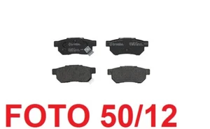 SERIE PASTIGLIE FRENO POSTERIORE PER ACURA INTEGRA-HONDA ACCORD III-IV-CIVIC V - Foto 1 di 3