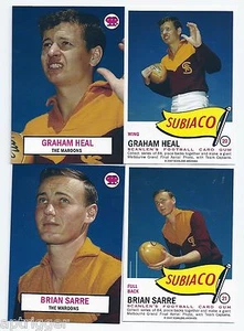 2007 - 1966 Scanlens Archives SUBIACO Set (4 Cards) **** - Picture 1 of 1