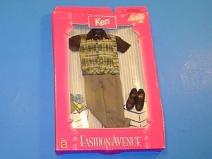 VINTAGE 1998 NEW KEN FASHION AVENUE BARBIE MATTEL #18099 - Foto 1 di 9