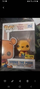 Funko POP! Disney Hot Topic Exclusive Diamond Winnie The Pooh #252 - Picture 1 of 3