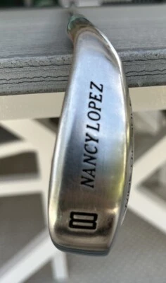 Nancy Lopez Golf Club Ashley Wide U.C. Sole Graphite RH Womens Lady Petit 8 Iron - Image 1 of 4