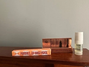 3 articoli: Matita Sopracciglia Benefit Precisely +Anastasia Brow Definer +Olio Capelli Ouai - Foto 1 di 8