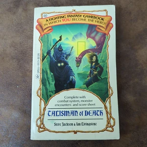 Talisman of Death #11 von Steve Jackson (PB Dell 1985) 1st US Print Fantasy - Bild 1 von 4