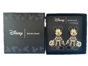 Disney X Baublebar Halloween Mickey Mouse Skelett Ohrringe leuchten im Dunkeln NEU - Bild 1 von 2