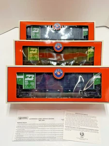 LIONEL Burlington Northern Rotary Bathtub Gondola 3 PK 6-17417 - Picture 1 of 14